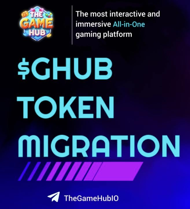 TheGameHub $GHUB token migration gaming crypto casino